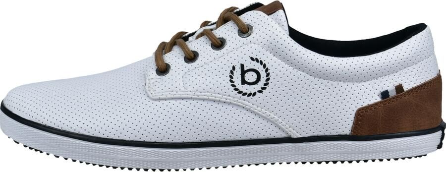 Bugatti Sneakers laag bruin zwart wit - Foto 5