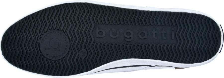 Bugatti Sneakers laag bruin zwart wit - Foto 6
