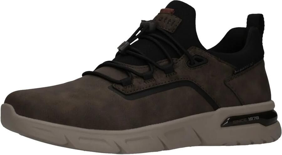Bugatti Sneakers laag chocoladebruin