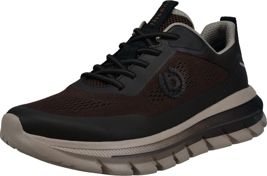 Bugatti Sneakers laag donkerbeige donkerbruin zwart - Foto 2