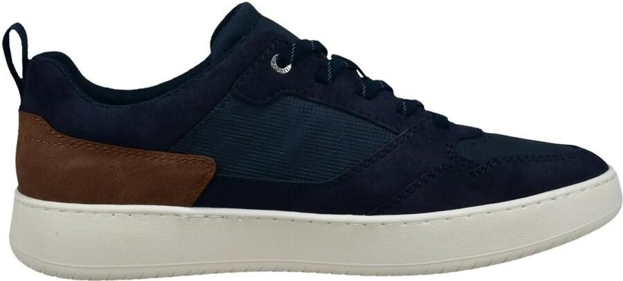 Bugatti Sneakers laag donkerblauw bruin - Foto 6