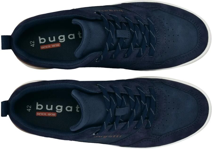 Bugatti Sneakers laag donkerblauw bruin - Foto 2