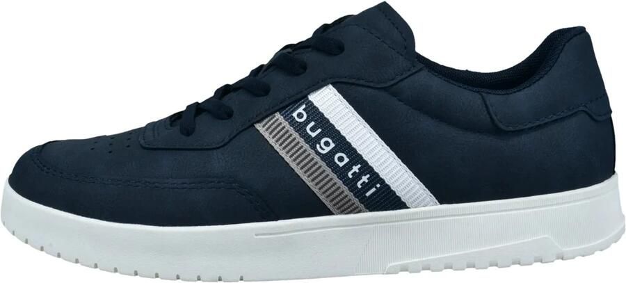 Bugatti Sneakers laag donkerblauw grijs wit - Foto 5