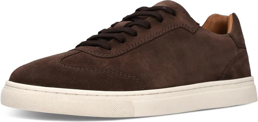 Bugatti Sneakers laag donkerbruin