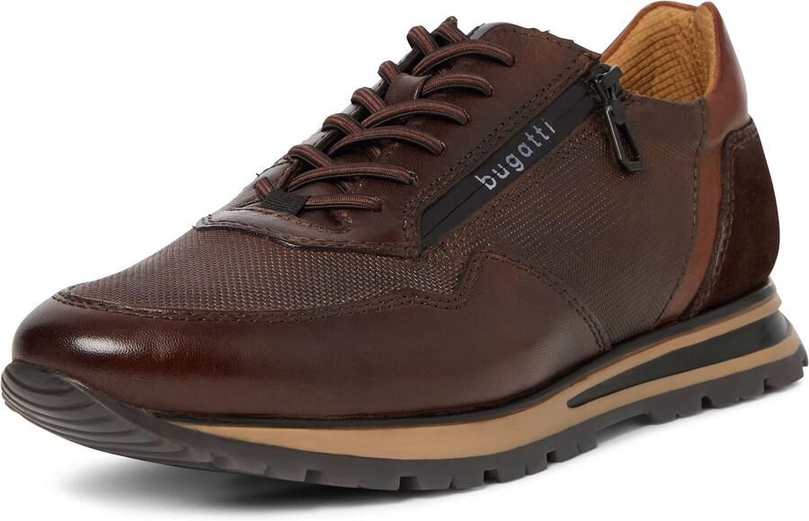Bugatti Sneakers van leer met vetersluiting model 'Philip' - Foto 6