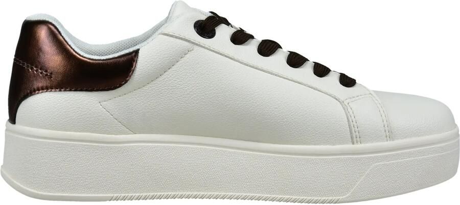 Bugatti Sneakers laag donkerbruin wit - Foto 6