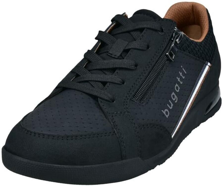 Bugatti Sneakers laag duifblauw zwart