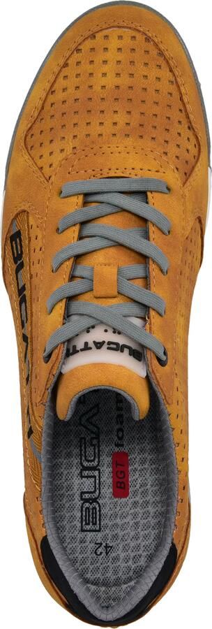 Bugatti Sneakers Geel Imitatieleer 301355 Heren Kunstleer - Foto 11