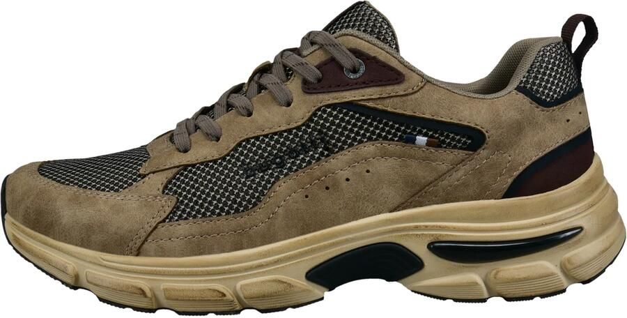 Bugatti Sneakers laag grijs aardetinten zwart - Foto 6