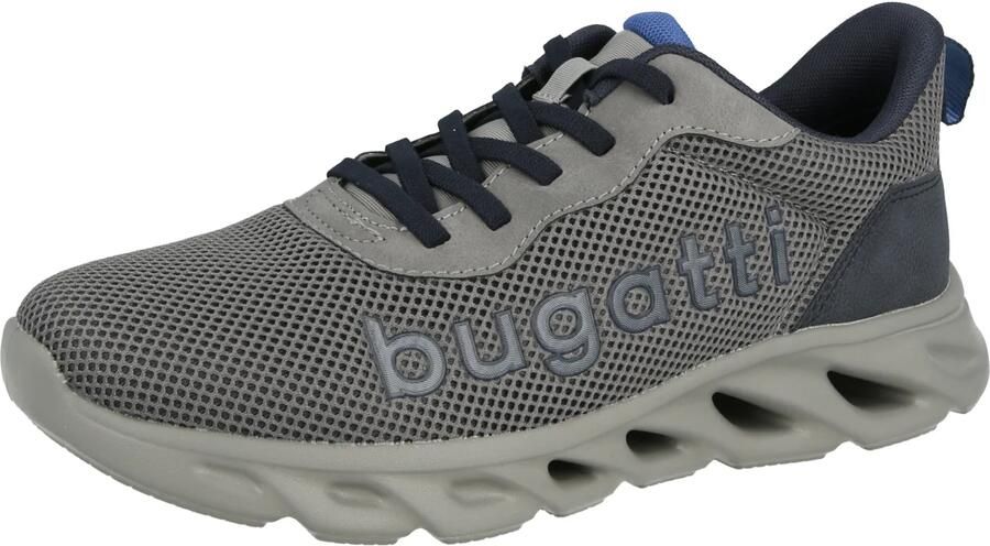 Bugatti Sneakers laag grijs donkergrijs