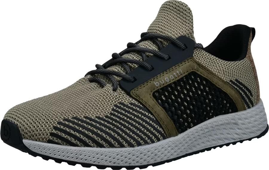 Bugatti Sneakers laag grijs kaki olijfgroen zwart - Foto 2