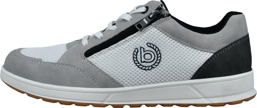 Bugatti Sneakers laag grijs lichtgrijs zwart - Foto 5