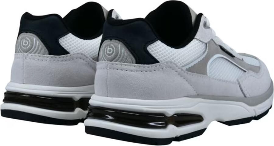 Bugatti Sneakers laag grijs lichtgrijs zwart wit - Foto 3
