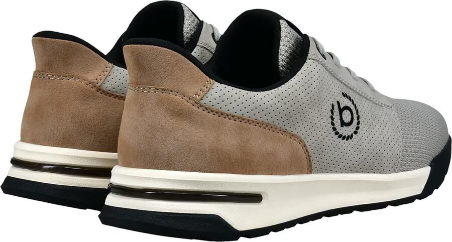 Bugatti Sneakers laag grijs taupe zwart - Foto 4