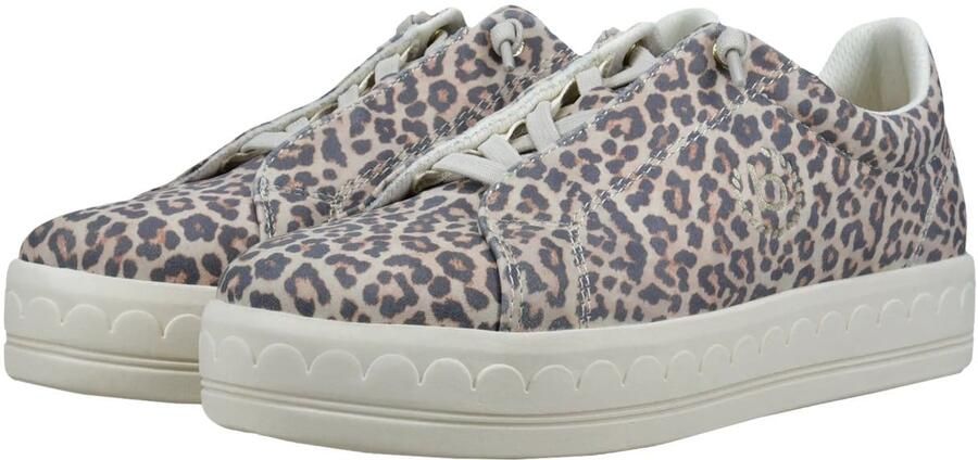 Bugatti Sneakers laag grijs wit - Foto 4