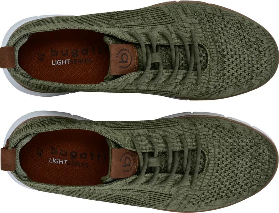 Bugatti Sneakers laag groen donkergroen - Foto 3