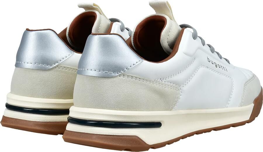 Bugatti Sneakers laag hemelsblauw lichtgrijs wit - Foto 4