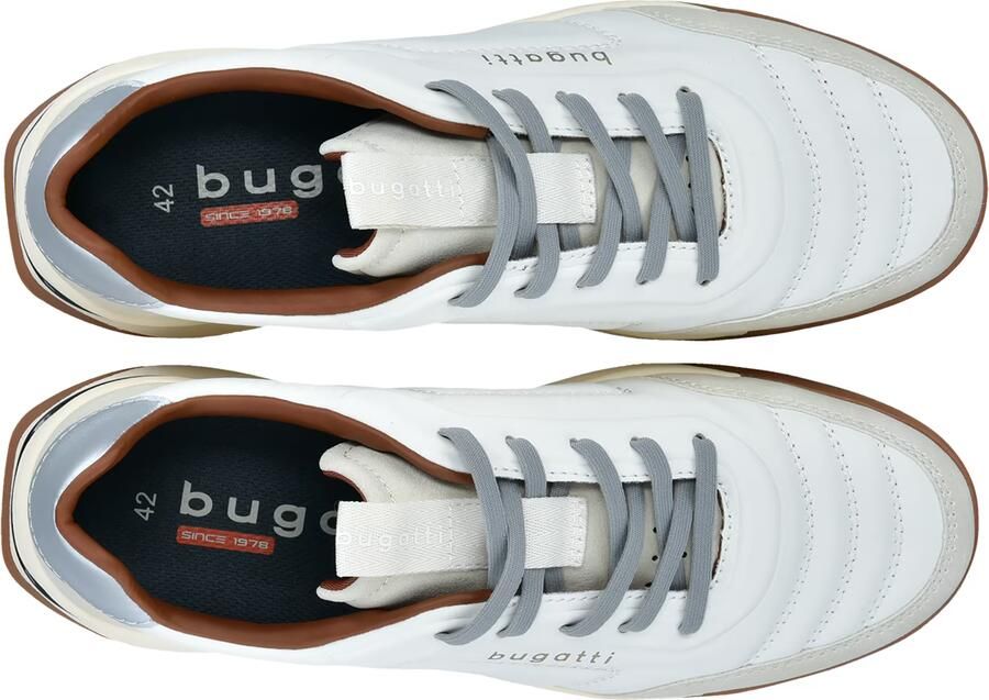 Bugatti Sneakers laag hemelsblauw lichtgrijs wit - Foto 3