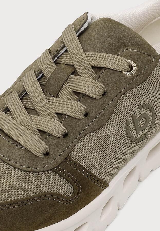 Bugatti Sneakers laag kaki olijfgroen - Foto 3