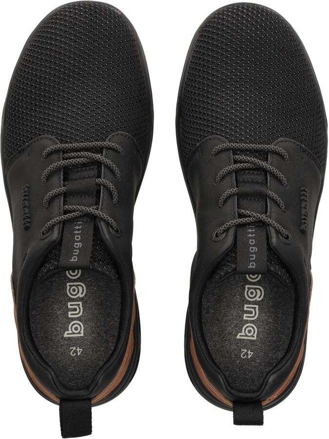 Bugatti Sneakers laag karamel zwart - Foto 2