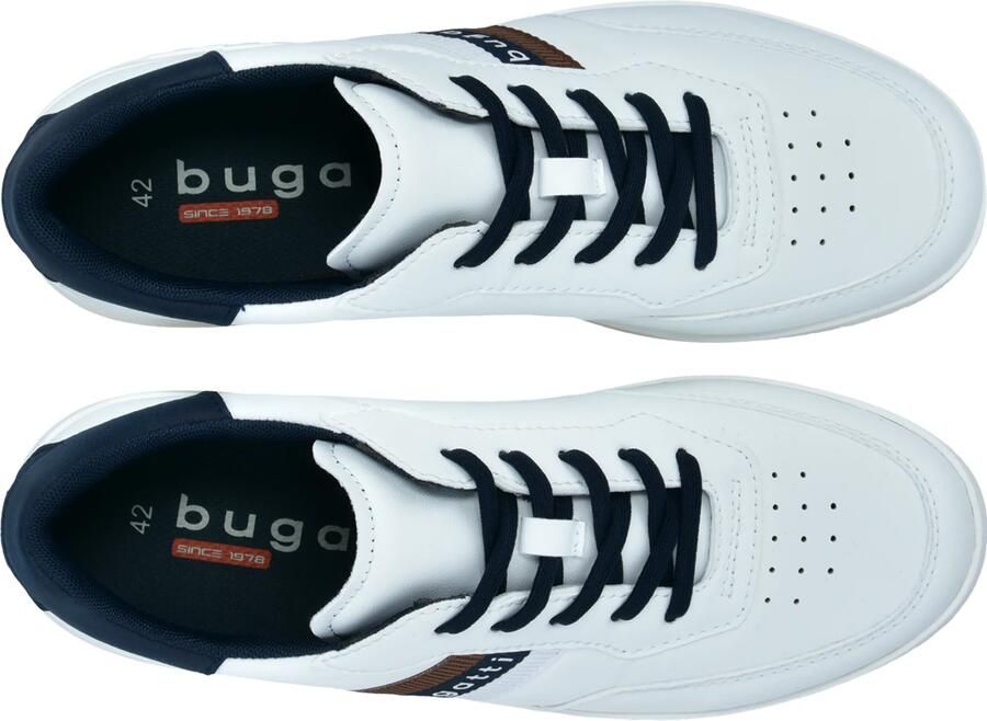 Bugatti Sneakers laag navy chocoladebruin wit - Foto 2