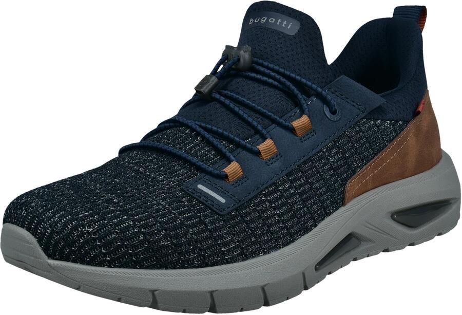 Bugatti Sneakers laag navy donkerblauw bruin