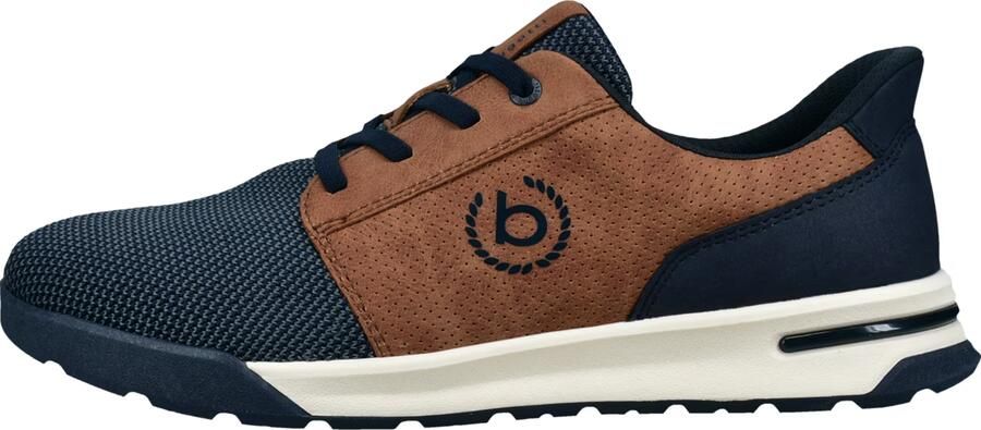 Bugatti Sneakers laag navy duifblauw cognac - Foto 6