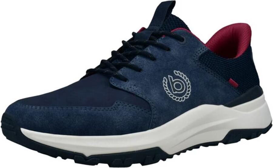 Bugatti Sneakers laag navy grijs