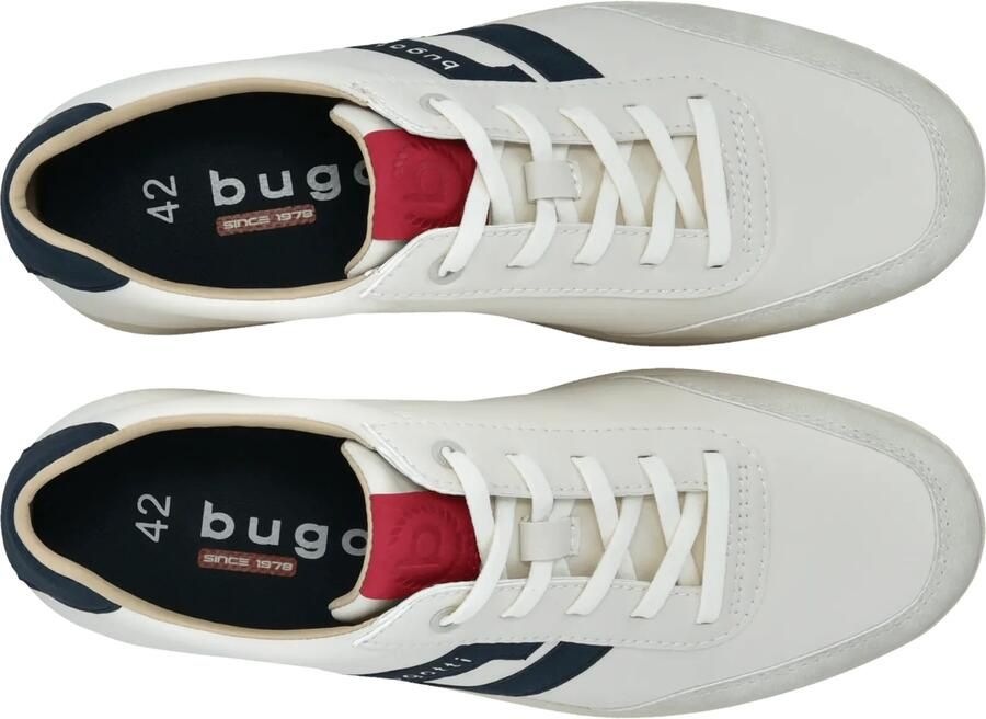 Bugatti Sneakers laag navy lichtgrijs purper wit - Foto 2