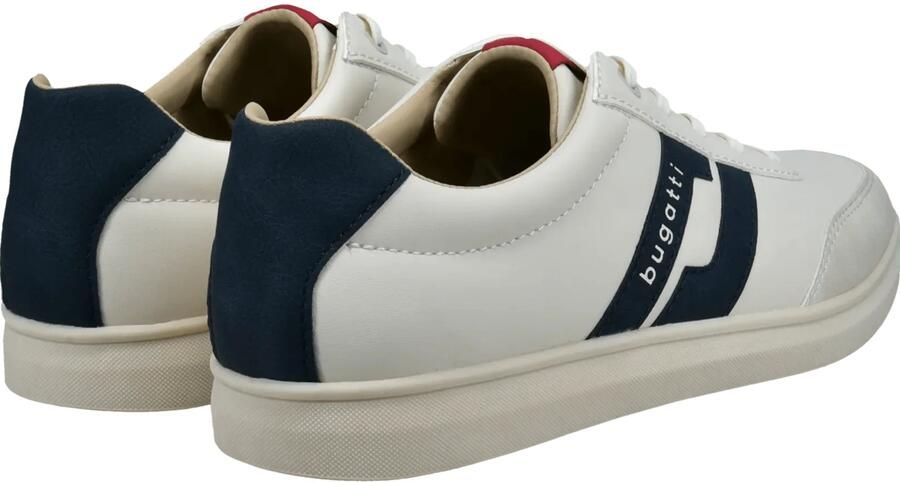 Bugatti Sneakers laag navy lichtgrijs purper wit - Foto 3
