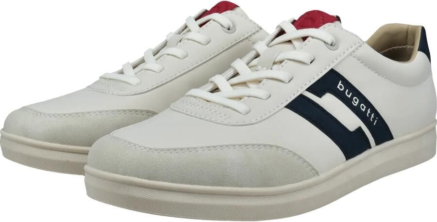Bugatti Sneakers laag navy lichtgrijs purper wit - Foto 4