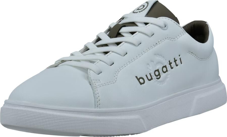 Bugatti Sneakers laag olijfgroen wit - Foto 2