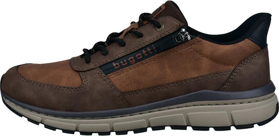Bugatti Sneakers laag ombergrijs donkerbruin zwart - Foto 5