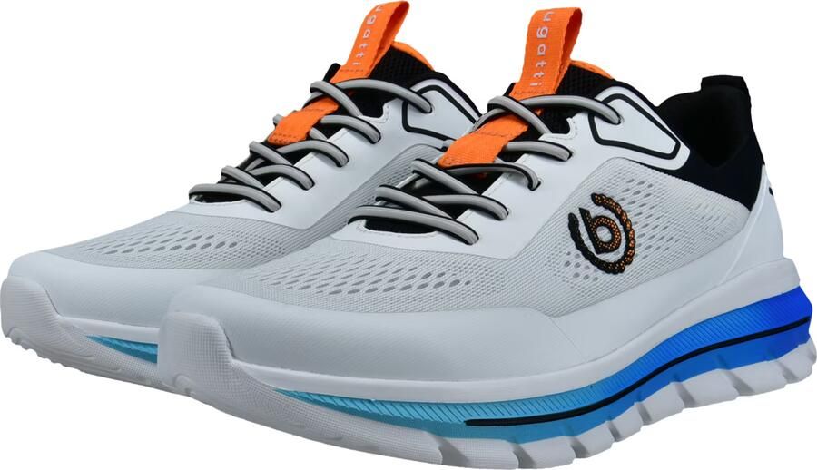 Bugatti Sneakers laag oranje zwart offwhite - Foto 11