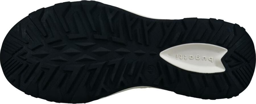 Bugatti Sneakers laag stone grey lichtgrijs zwart wit - Foto 8
