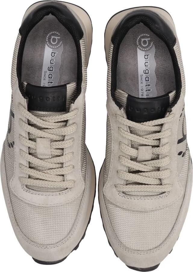 Bugatti Sneakers laag taupe zwart - Foto 3
