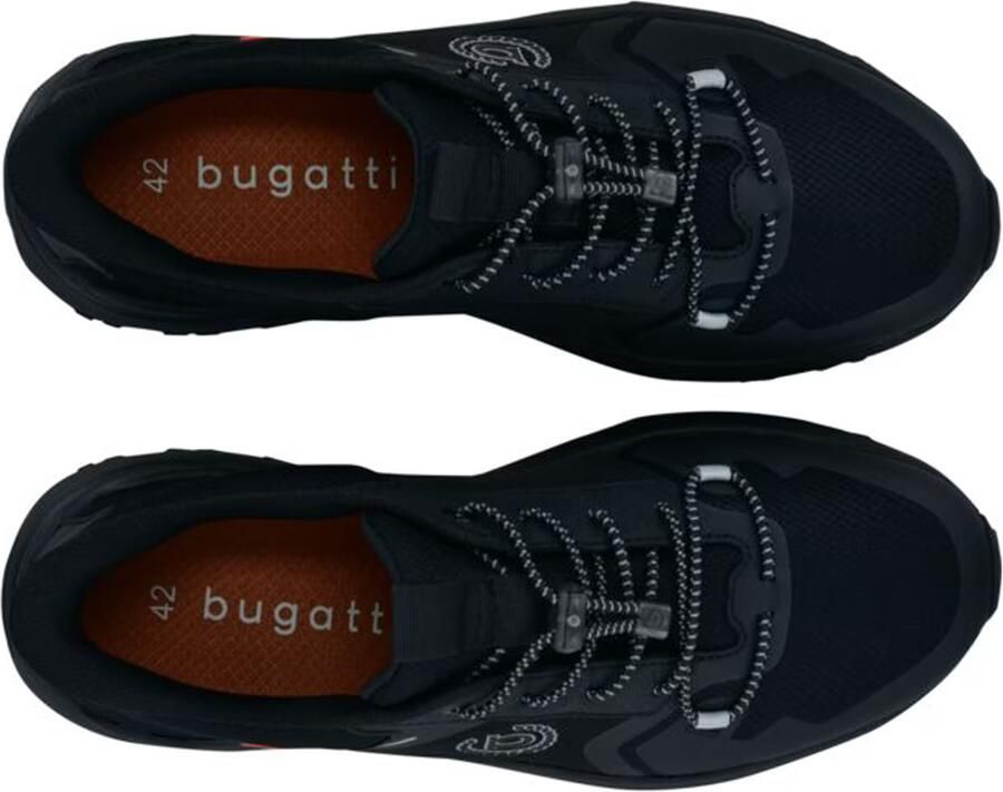 Bugatti Sneakers laag zwart wit - Foto 3