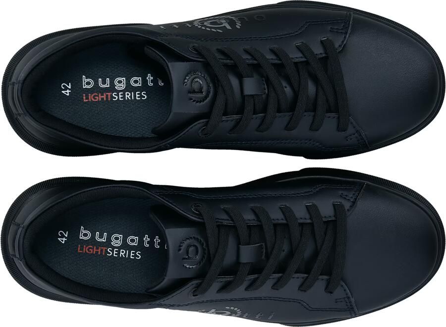 Bugatti Sneakers laag zwart wit - Foto 4