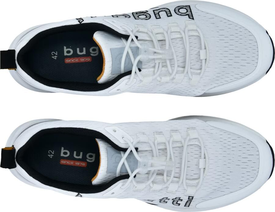 Bugatti Sneakers laag zwart wit - Foto 3