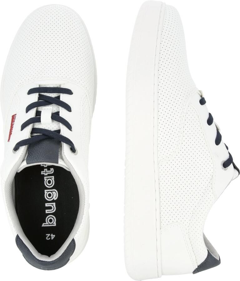 Bugatti Sneakers laag zwart wit - Foto 2