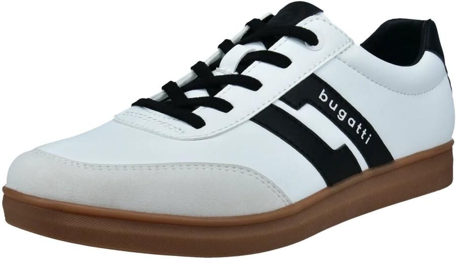 Bugatti Sneakers laag zwart wit