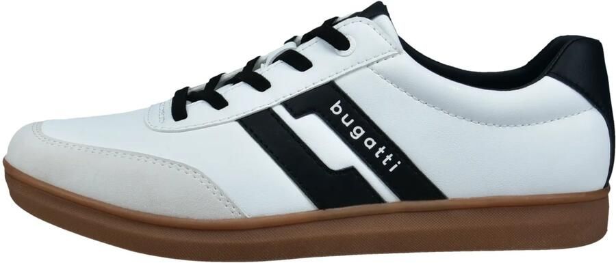 Bugatti Sneakers laag zwart wit - Foto 5