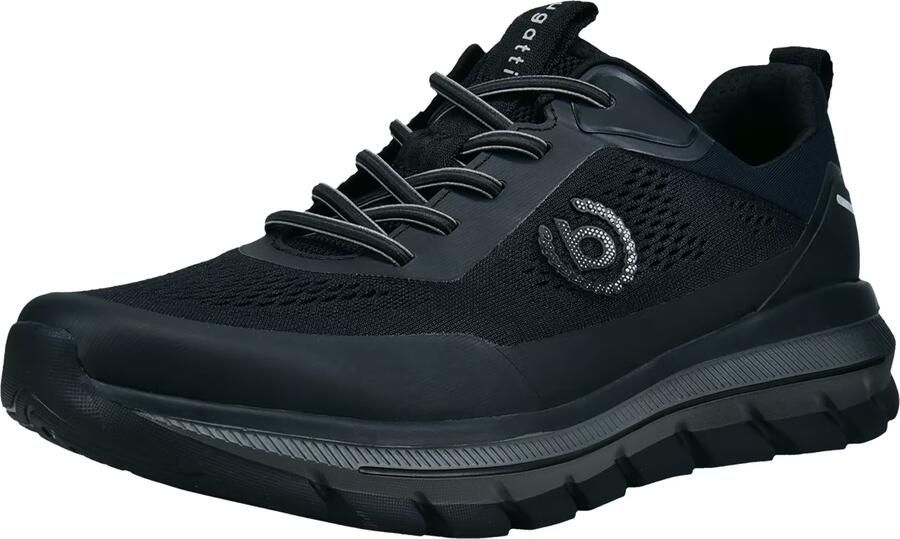 Bugatti Sneakers laag zwart zilver - Foto 3