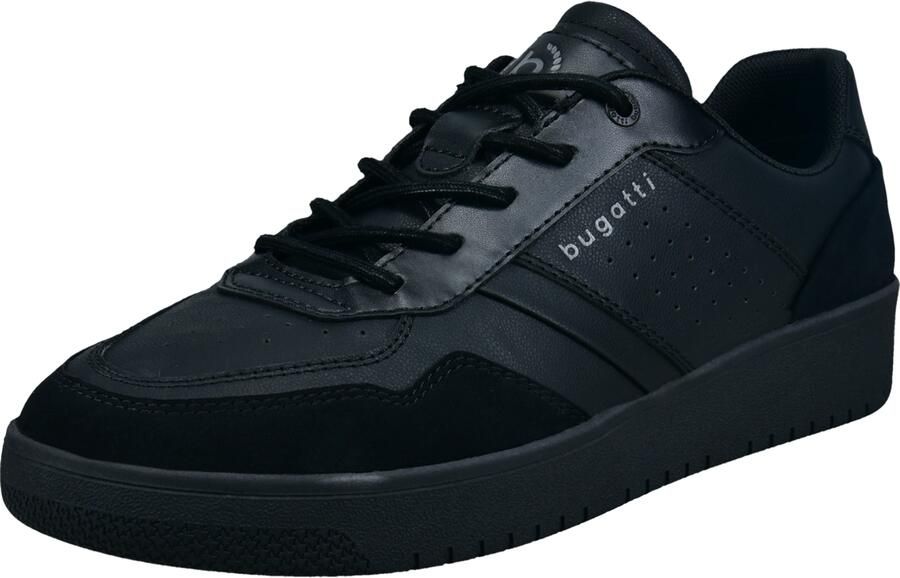 Bugatti Sneakers laag zwart zilver