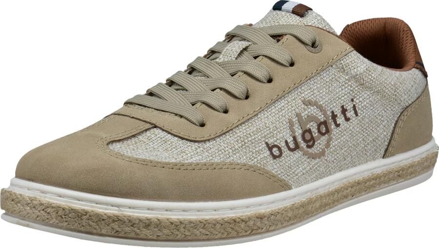 Bugatti Sportieve veterschoen beige bruin wit - Foto 2