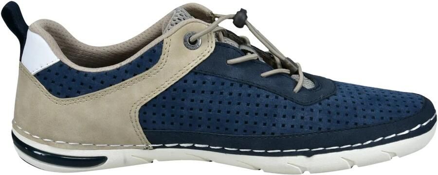 Bugatti Sportieve veterschoen navy greige