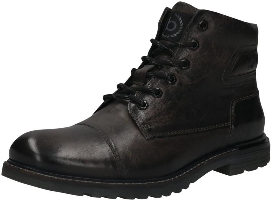 Bugatti heren veterschoenen grijs - Foto 3