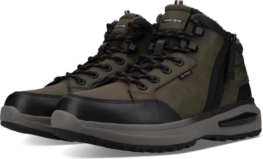 Bugatti Veterboots donkergroen zwart - Foto 4