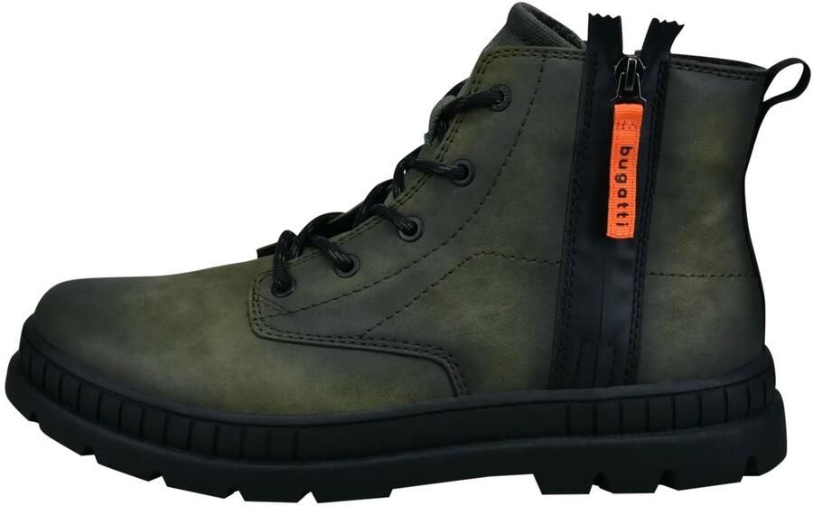 Bugatti Veterboots 'Pallario' donkergroen