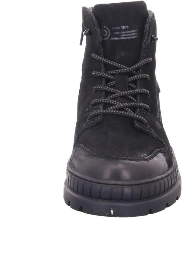 Bugatti Pallario Veterschoenen zwart Nubuck - Foto 4